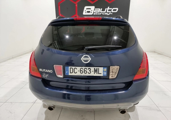 Nissan Murano cena 12700 przebieg: 196000, rok produkcji 2008 z Czarna Białostocka małe 667